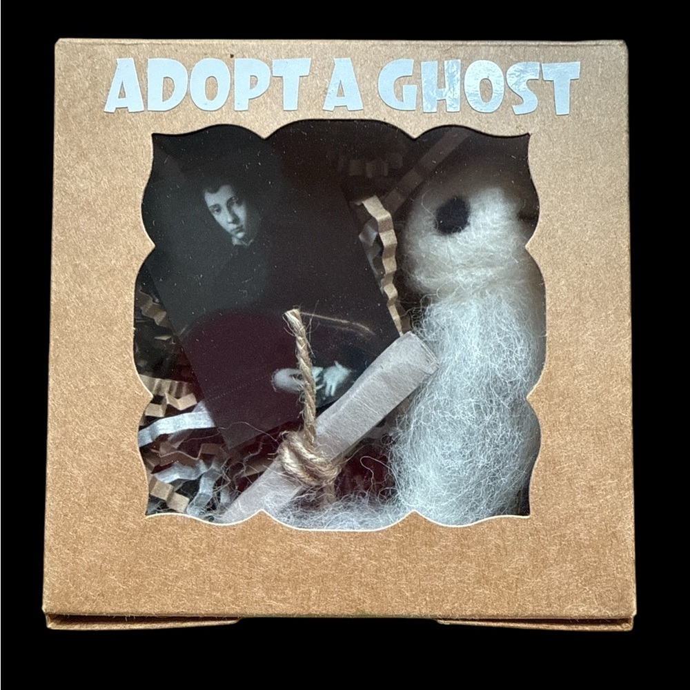 UNIQUE Handmade Adopt A Ghost Wool OOAK
